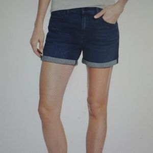 Jen7 by 7 For All Mankind Roll Cuff Denim Shorts